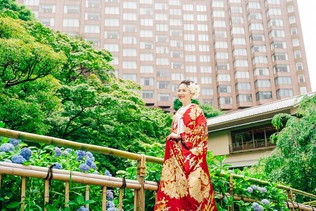 ◆庭園が美しい人気の春婚◆【2020年5~2020年6月】『紬~つむぎ~』(40名様~)