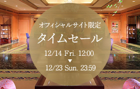 オフィシャルサイト限定 タイムセール