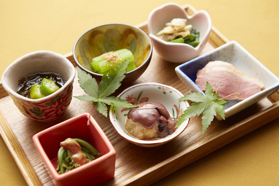 そば御膳 新緑前菜