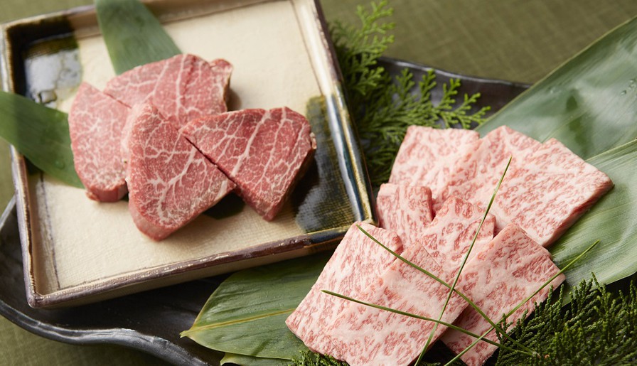 石焼会席ディナー新緑 肉アップ